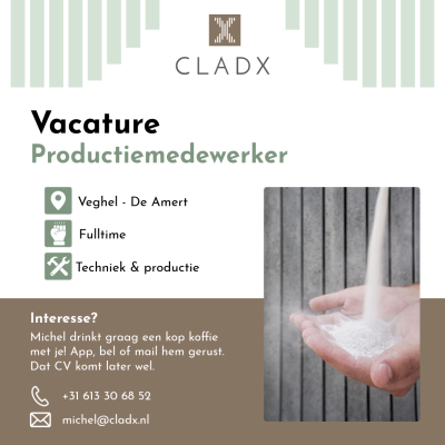 Vacature Productiemedewerker